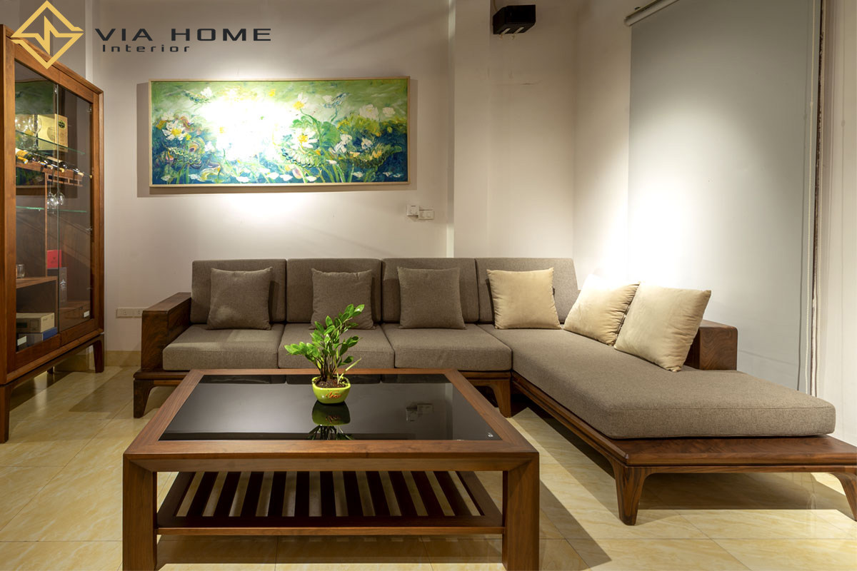 Sofa gỗ tại nội thất Via Home có giá bao nhiêu?