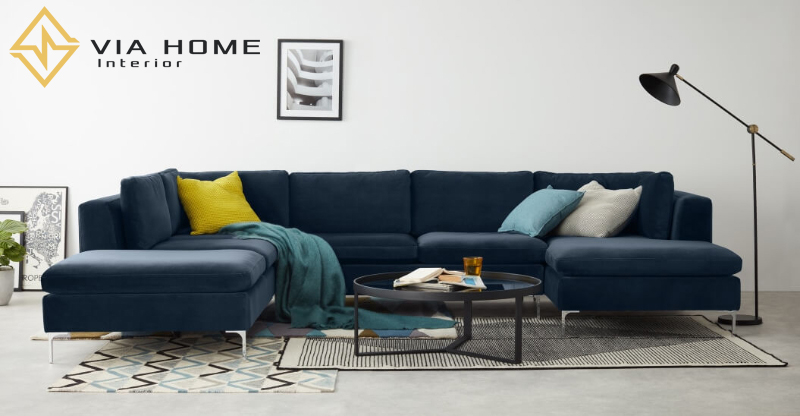 Vải bọc sofa góc có đa dạng chất liệu để sản xuất, dễ dàng lựa chọn hơn. 