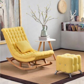 Ghế Đọc Sách Via Home màu vàng