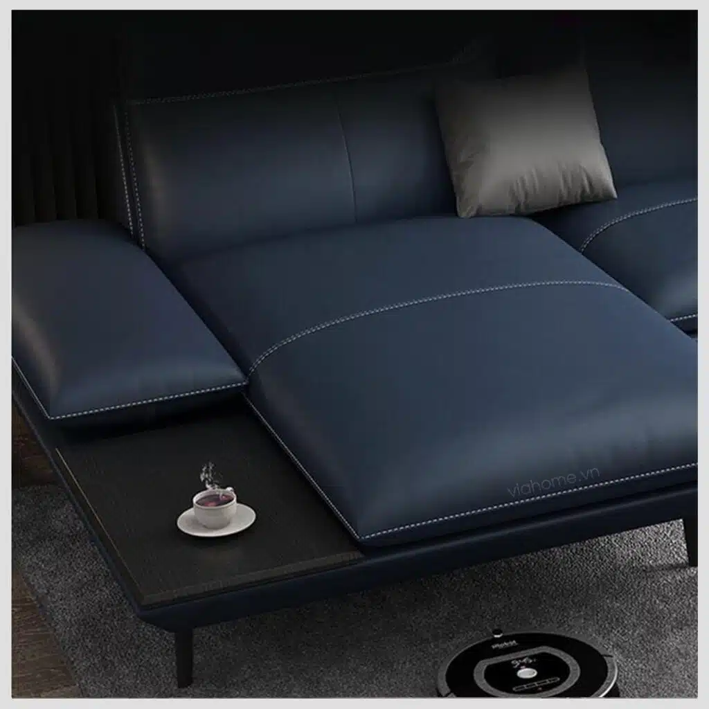 Sofa Góc Da Microfiber Vm218