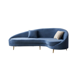 Sofa băng cong hạt đậu via home