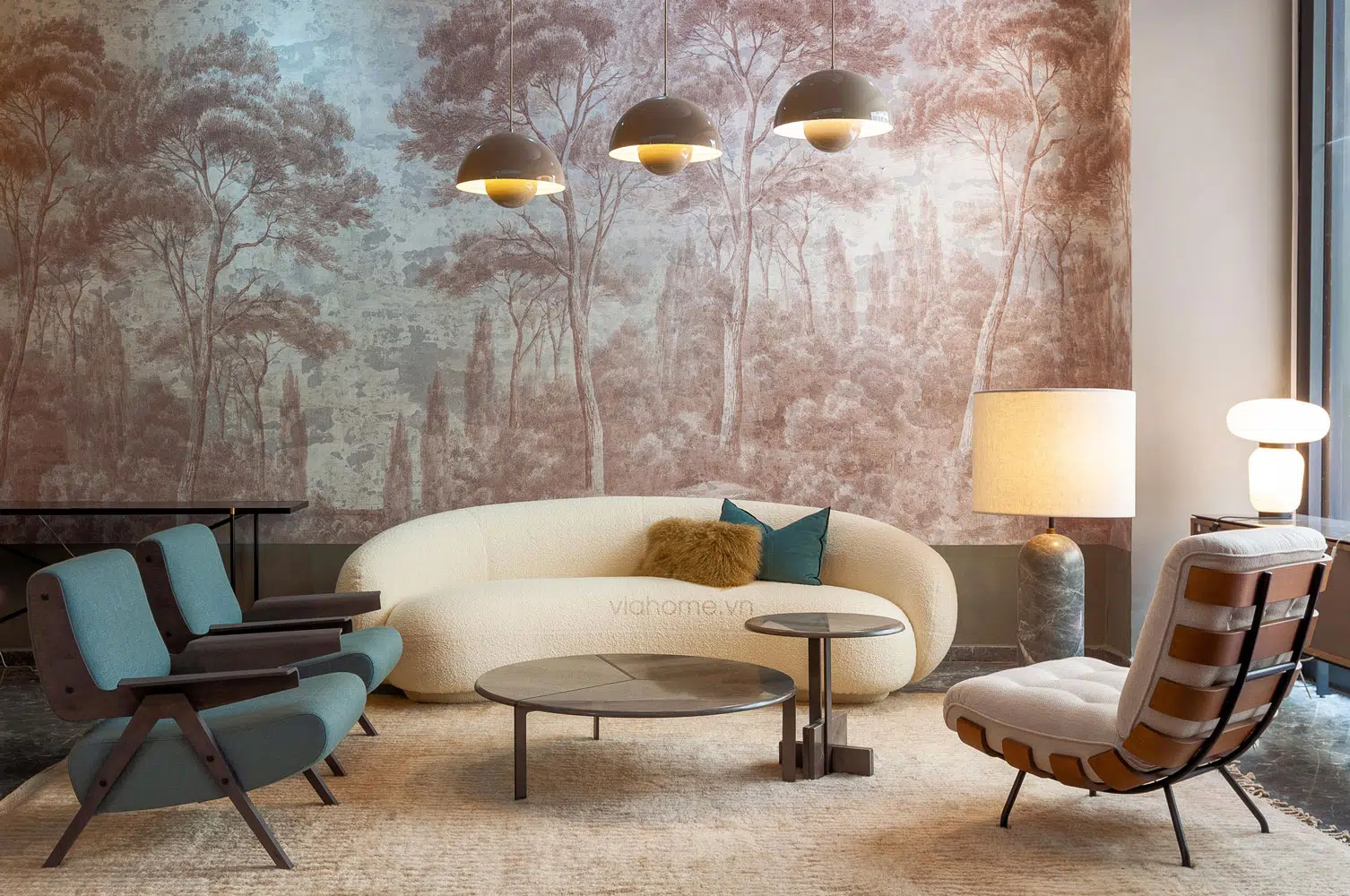 Sofa Cong Julep - Thiết Kế Hiện Đại Cho Nội Thất Phòng Khách