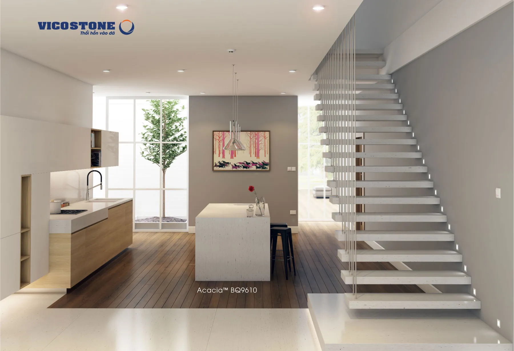 Đá Vicostone Acacia™ BQ9610