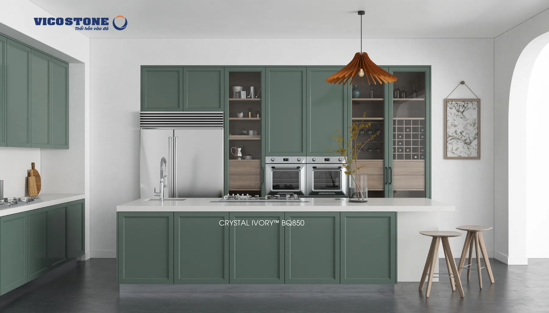 Ảnh ứng dụng Crystal Ivory™ BQ850