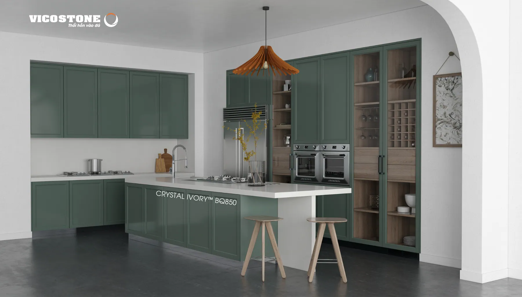 Ảnh ứng dụng Crystal Ivory™ BQ850