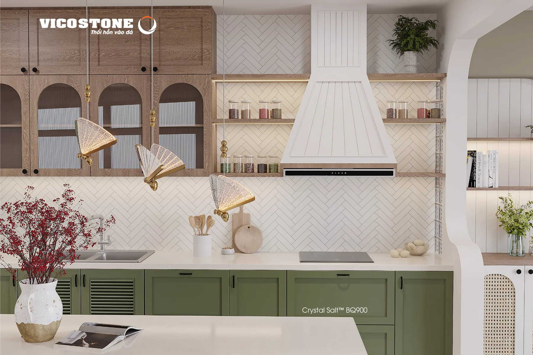 Đá Vicostone Crystal Salt™ BQ900