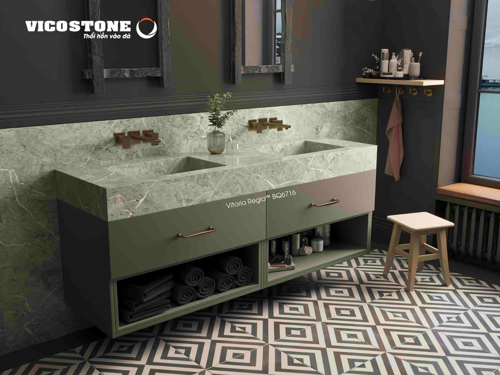 Da Vicostone Vitoria Regia™ Bq6716 Nhom D