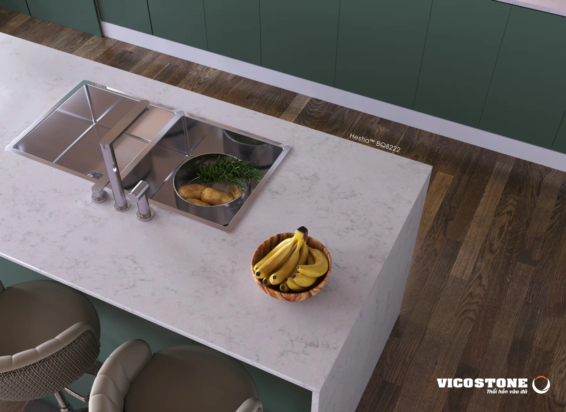 Đá Vicostone Hestia™ BQ8222