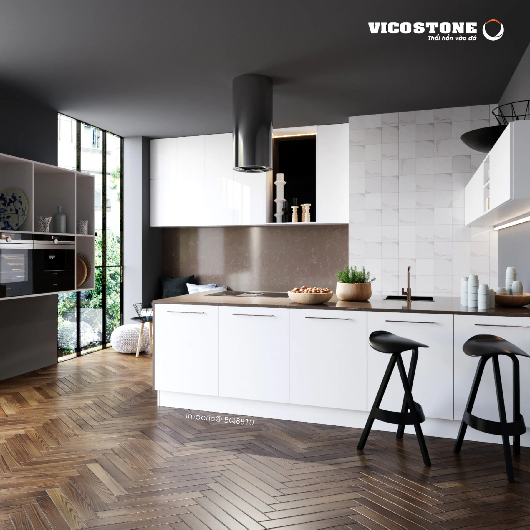 Đá Vicostone Imperio® Bq8810 Đá Vicostone Imperio® Bq8810