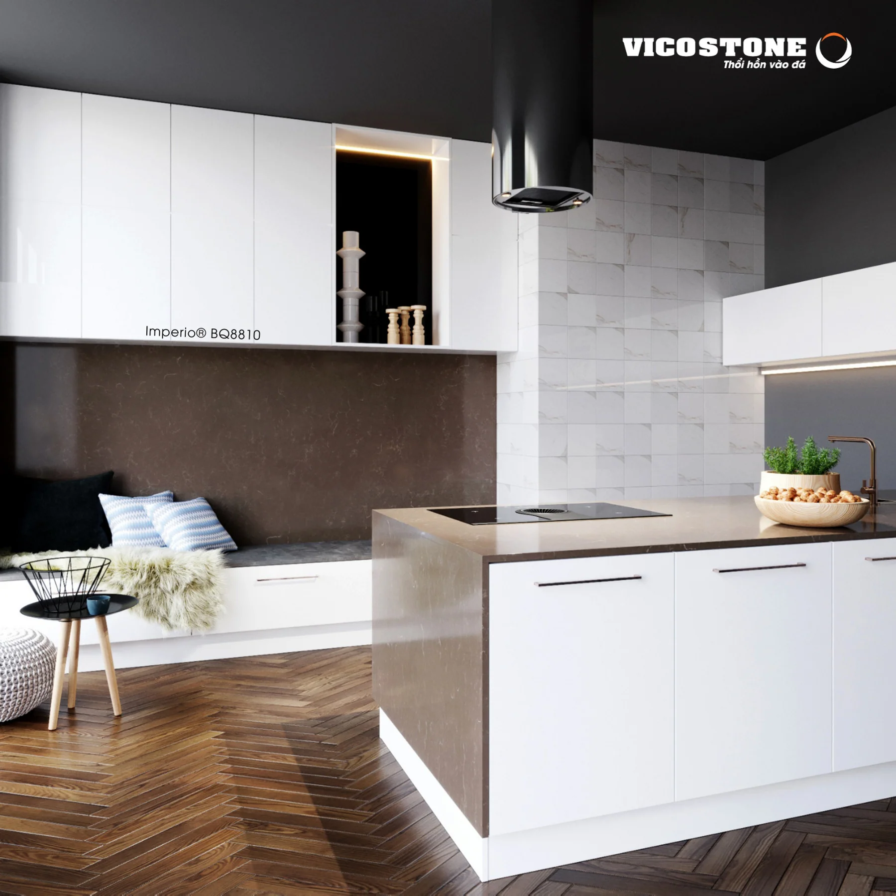Đá Vicostone Imperio® Bq8810 Đá Vicostone Imperio® Bq8810