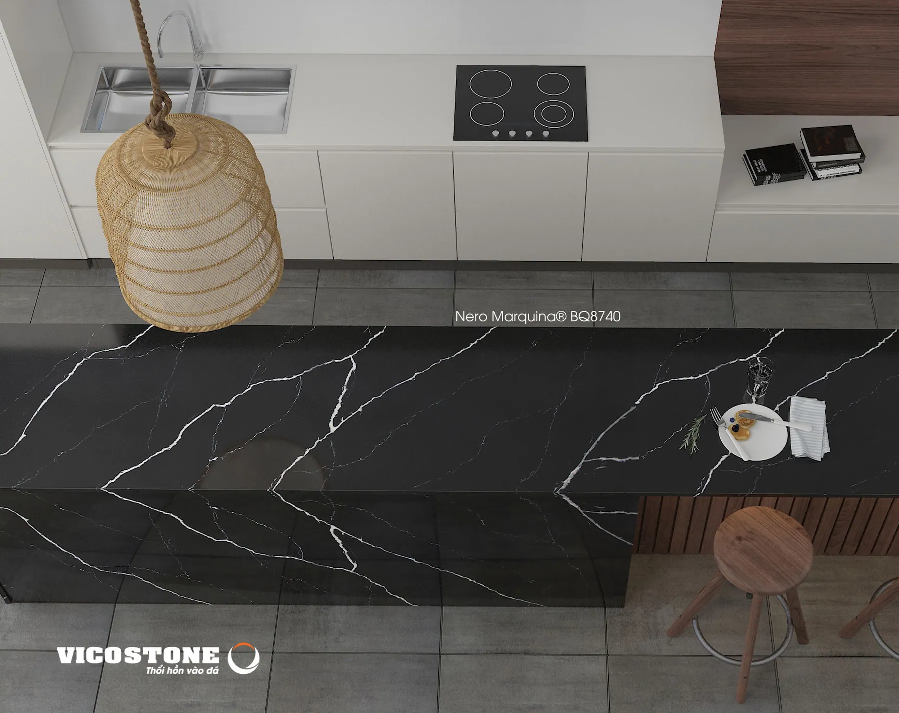 Ảnh ứng dụng Nero Marquina® BQ8740