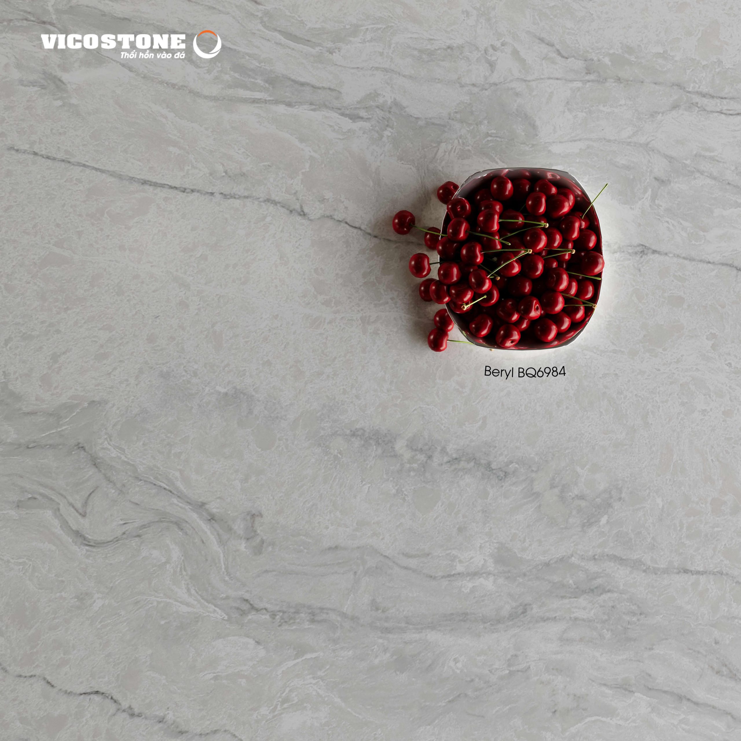 Đá Vicostone Beryl™ Bq6984 An Toàn Khi Làm Bề Mặt Bếp Đá Vicostone Beryl™ Bq6984 An Toàn Khi Làm Bề Mặt Bếp