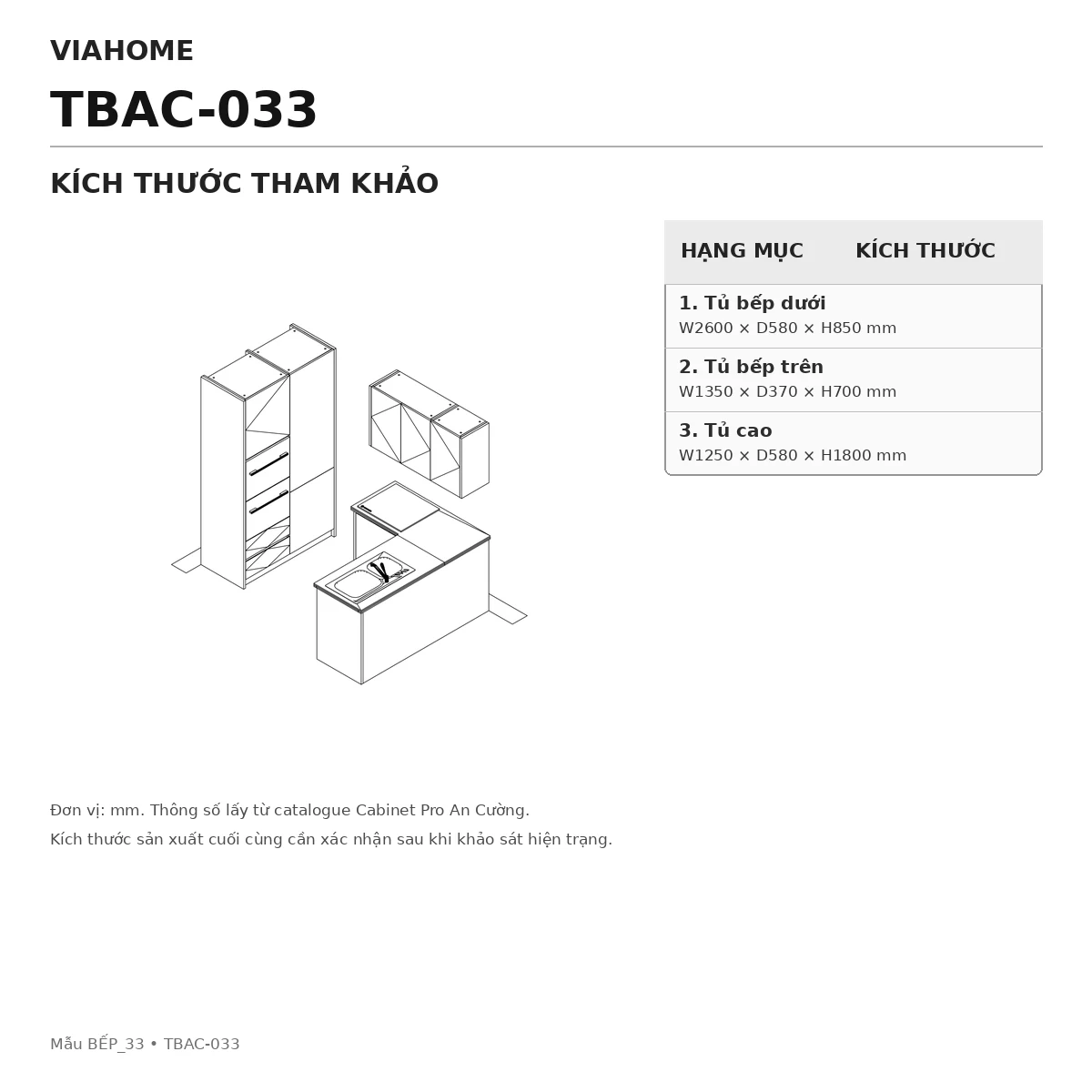 Sơ Đồ Và Kích Thước Tham Khảo Tbac-033