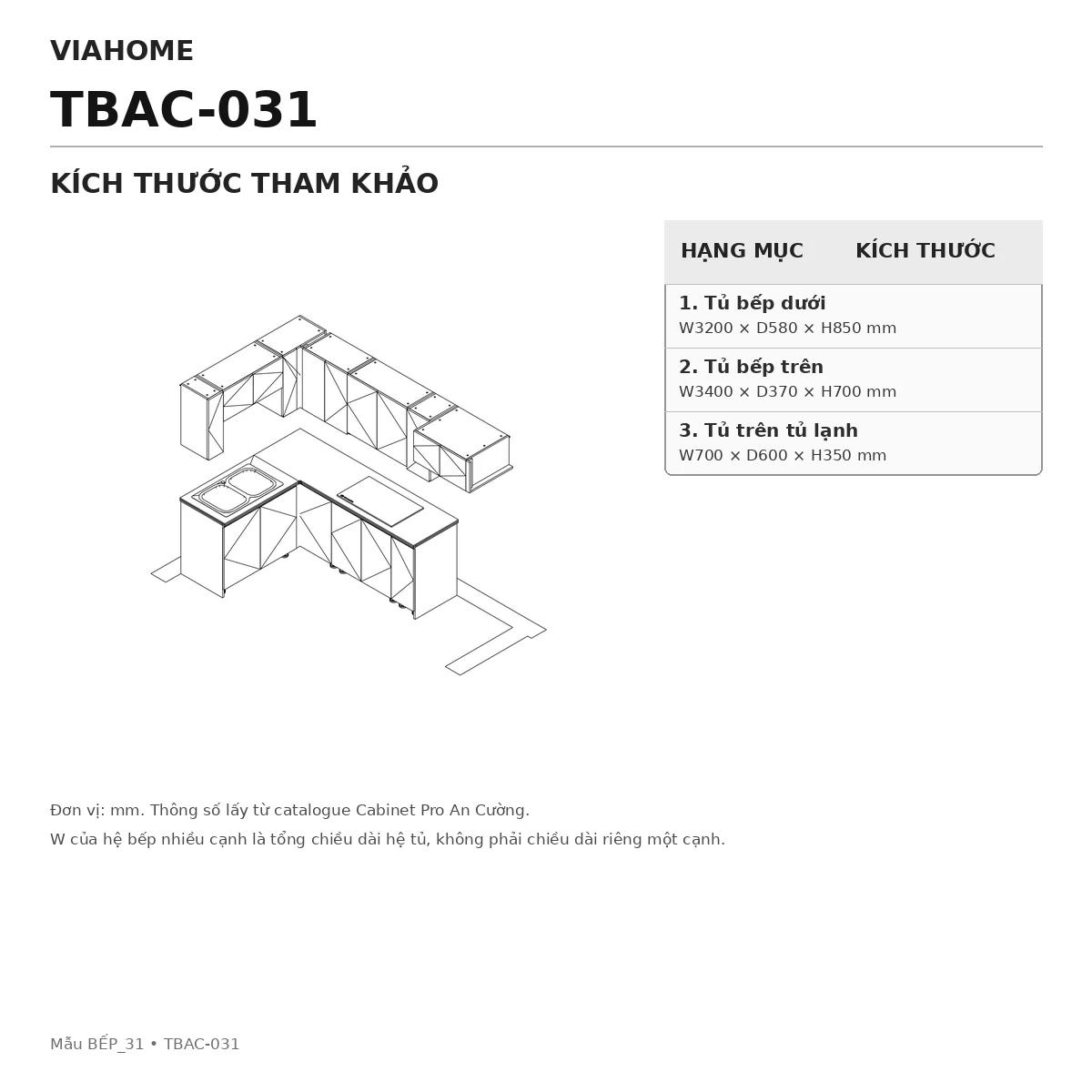 Sơ Đồ Và Kích Thước Tham Khảo Tbac-031