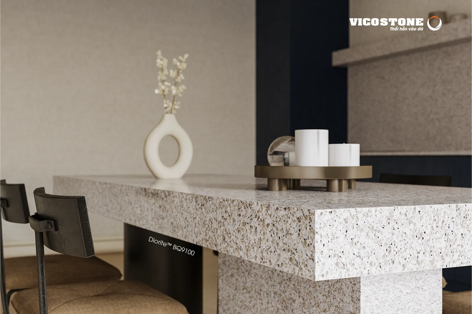 Đá Vicostone Diorite™ BQ9100