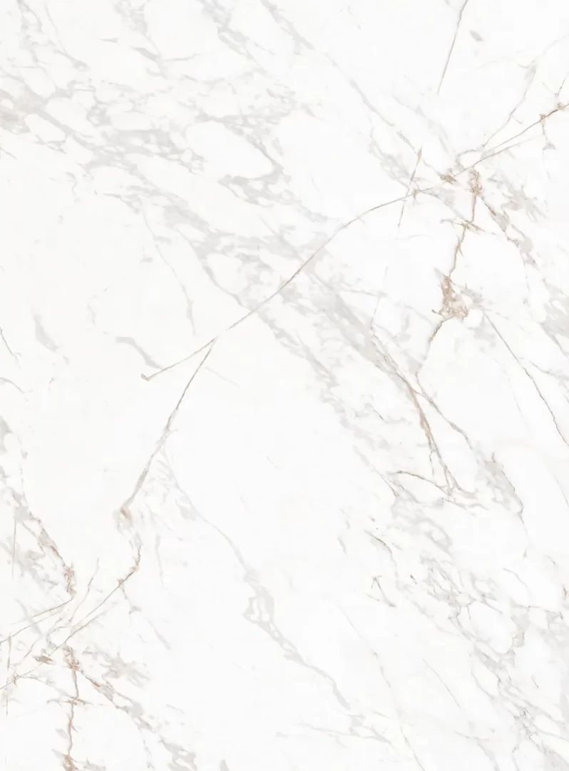 Mẫu đá nung kết Vasta Stone Apuan Luxe tông trắng sáng, khổ 160x320 cm, dày 6 mm | 12 mm | 20 mm