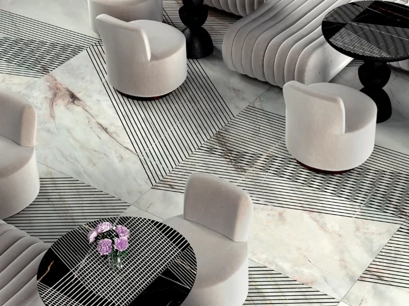 Không Gian Hoàn Thiện Bằng Đá Nung Kết Vasta Stone Linear Harmony – Mặt Bàn Bếp, Đảo Bếp, Ốp Tường