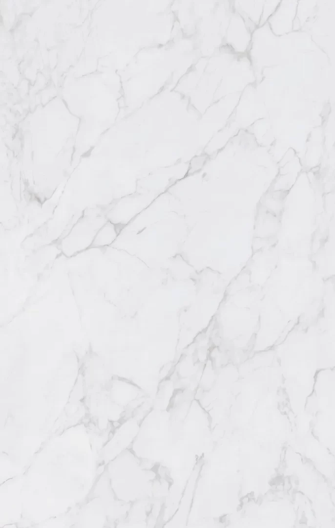 Mẫu đá nung kết Vasta Stone Marvel Bernini tông trắng vân xám, khổ 120x280 cm | 160x320 cm, dày 9 mm | 15 mm