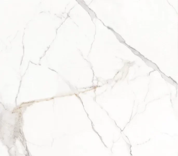 Mẫu Đá Nung Kết Vasta Stone Phl Essentials Tông Trắng Vân Xám Vàng, Khổ 120X280 Cm, Dày 6 Mm