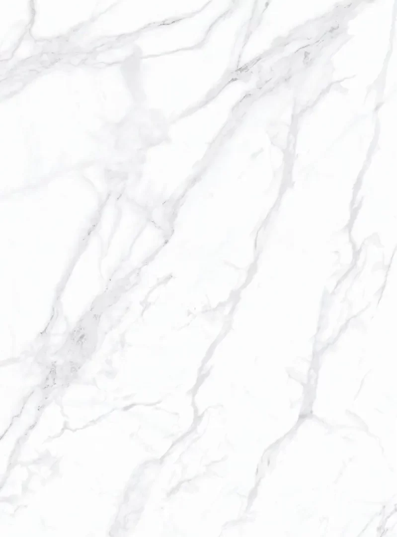 Mẫu đá nung kết Vasta Stone Statuario Light tông trắng vân xám nhạt, khổ 160x320 cm, dày 20 mm