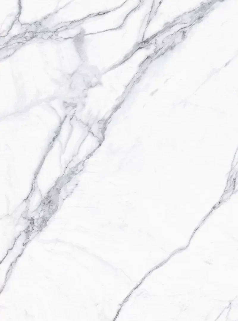 Mẫu đá nung kết Vasta Stone Statuario VeInBody tông trắng vân xám rõ, khổ 160x320 cm, dày 12 mm | 20 mm