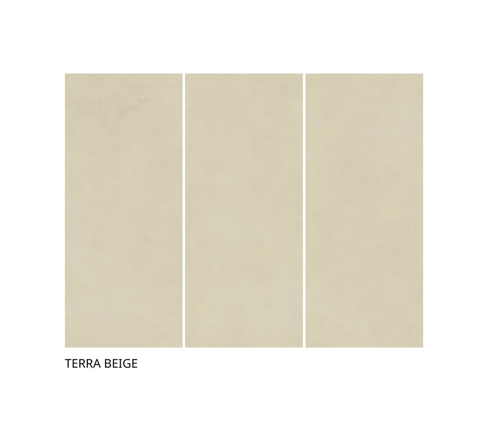 4 tấm đá nung kết Vasta Stone Terra Beige ghép bộ liền vân, dùng cho mảng tường và đảo bếp khổ lớn