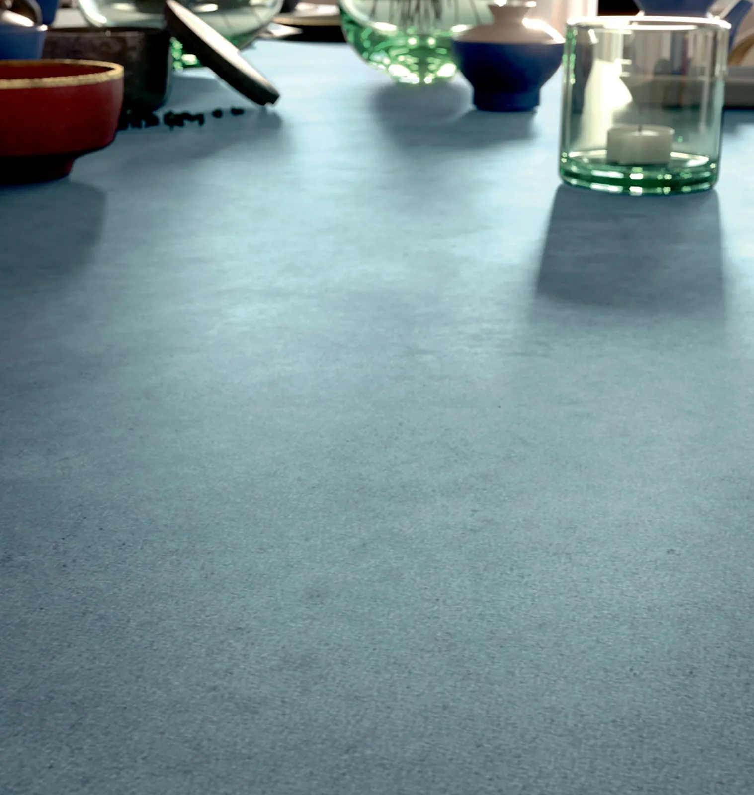 Không gian hoàn thiện bằng đá nung kết Vasta Stone Terre – mặt bàn bếp, đảo bếp, ốp tường