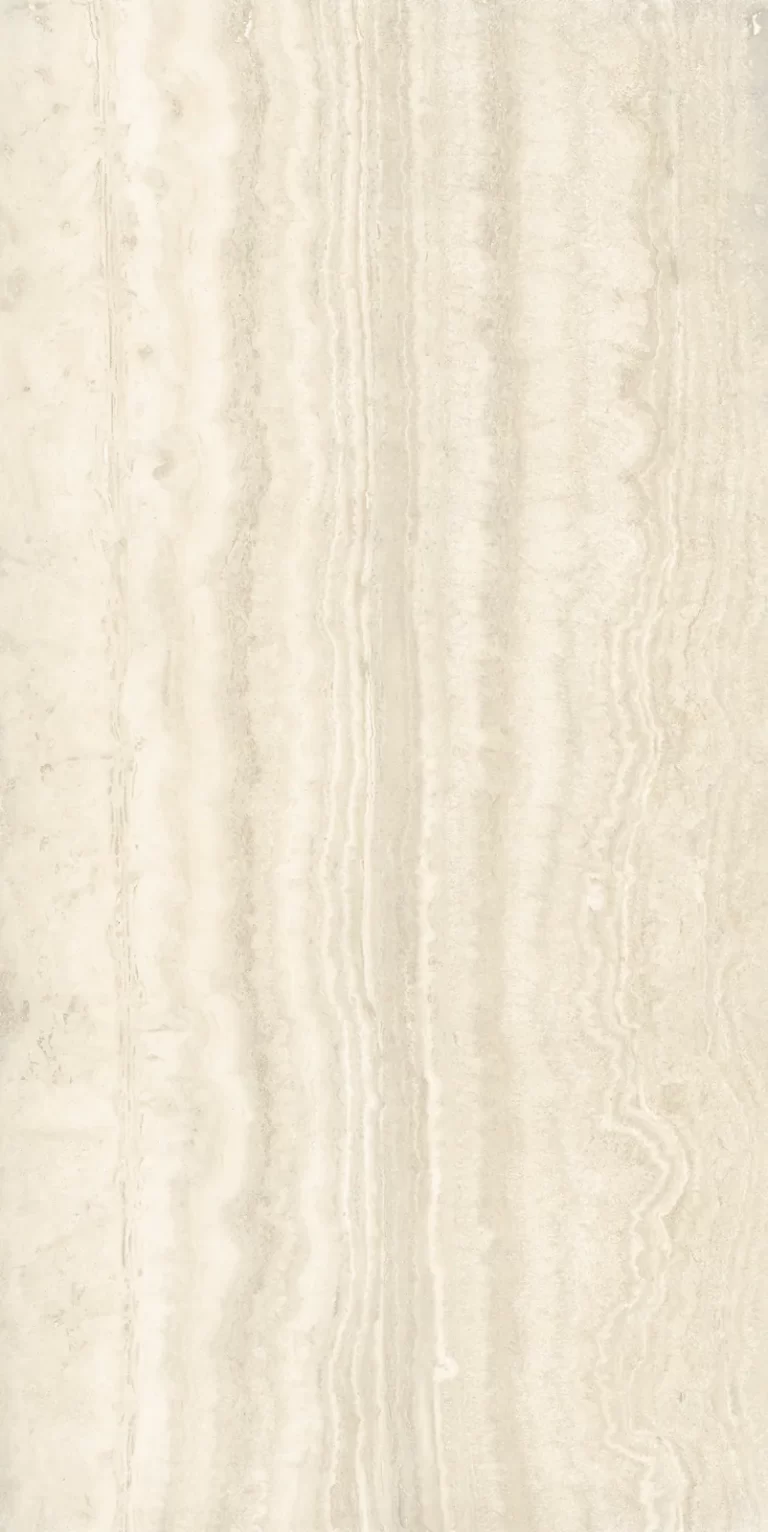 Mẫu Đá Nung Kết Vasta Stone Travertino Tông Be Vàng Vân Sọc, Khổ 160X320 Cm, Dày 6 Mm | 12 Mm | 20 Mm