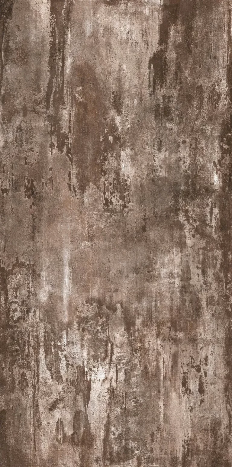 Mẫu Đá Nung Kết Vasta Stone Trilium Tông Nâu Đỏ Rỉ Sét, Khổ 160X320 Cm, Dày 6 Mm | 12 Mm | 20 Mm