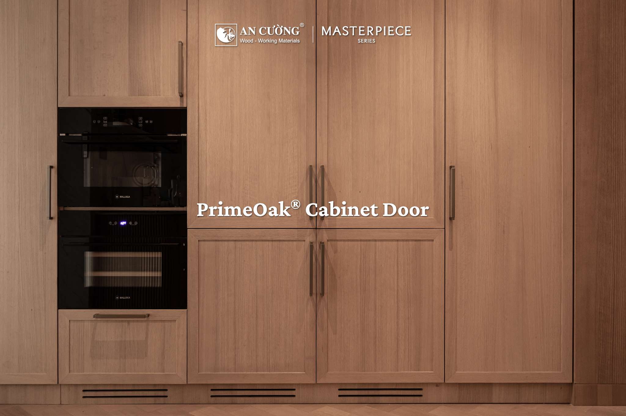Hệ Cánh Tủ Gỗ Sồi Primeoak Cabinet Door An Cường