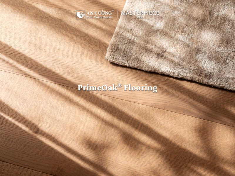 Ảnh Giới Thiệu Sàn Gỗ Sồi Kỹ Thuật Primeoak Flooring Thuộc Masterpiece Series Của An Cường