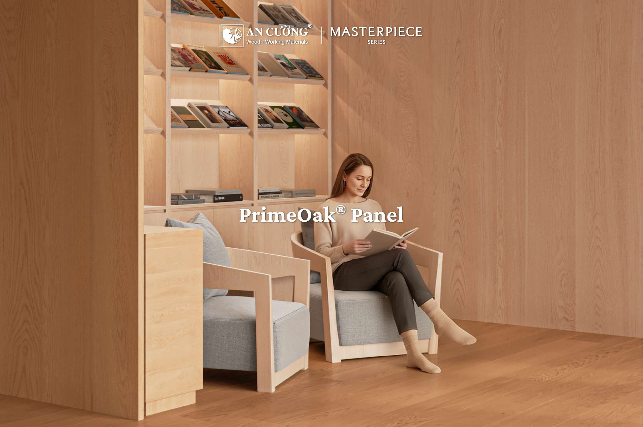 Primeoak Panel An Cường – Tấm Phẳng Gỗ Sồi