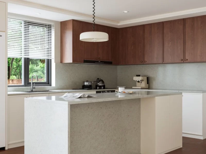 Phối Cảnh Ứng Dụng Đá Vicostone Peralto Bq9663 – Góc Chính